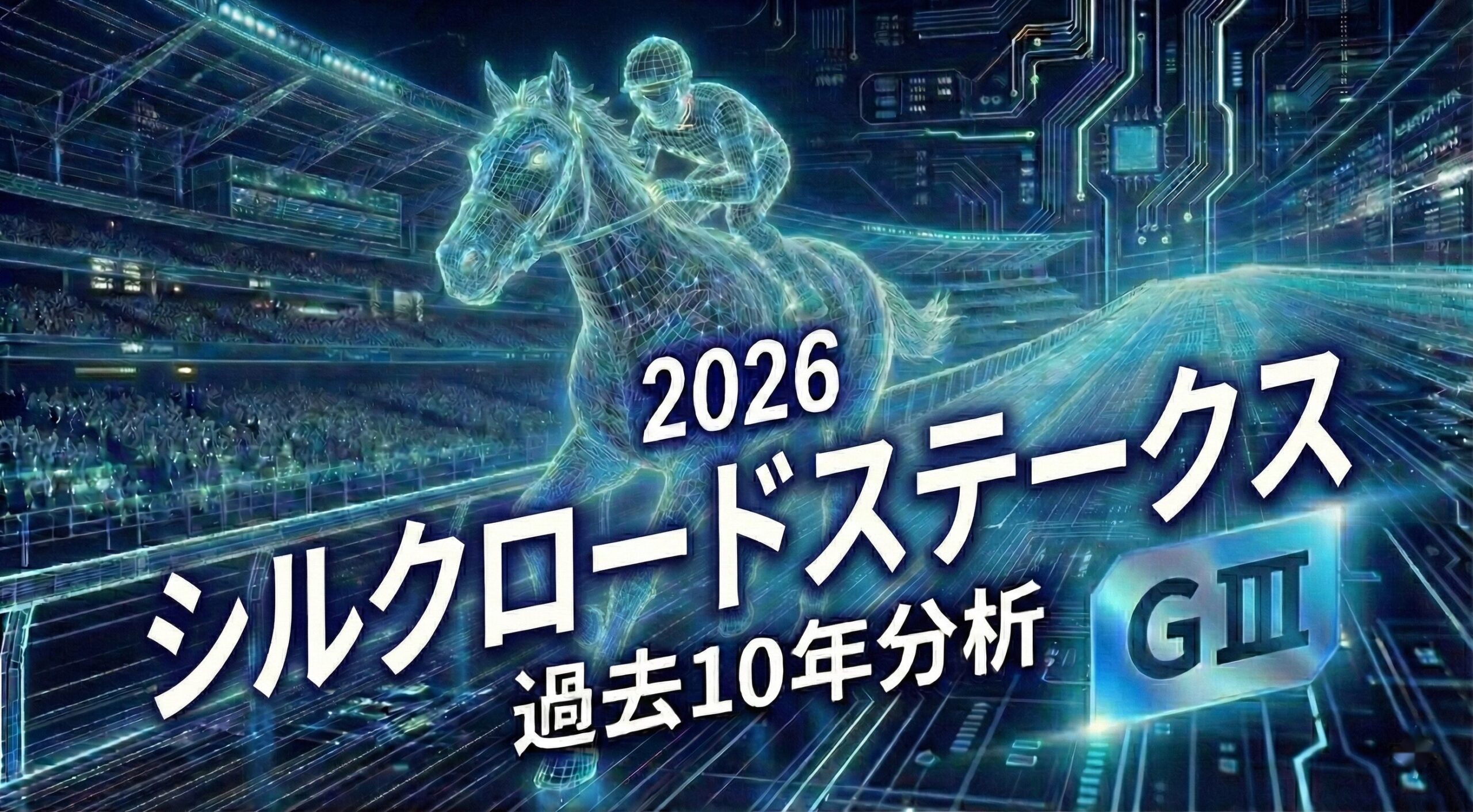 2026年シルクロードSアイキャッチ画像：過去10年データ分析に基づく重賞予想